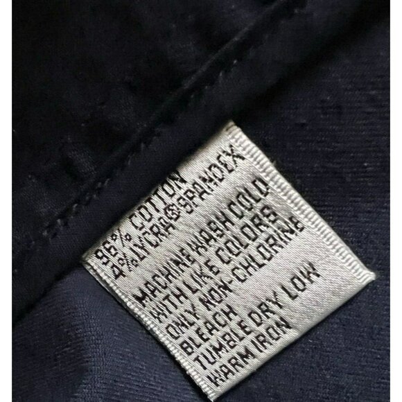 Talbots Women's Blazer Size 10 Jacket Casual Solid Blue Long Sleeve Stretch - Picture 4 of 7